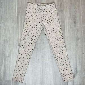 H&M Polka Dot Leggings with Brushed Inside